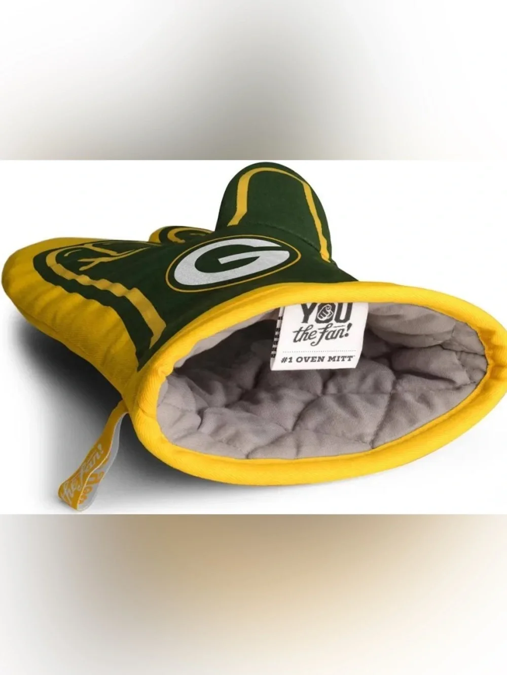 NEW Green Bay Packers Football Fan Shop NFL #1 Oven Mitt